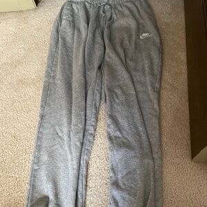 Gray Nike oversized jogger